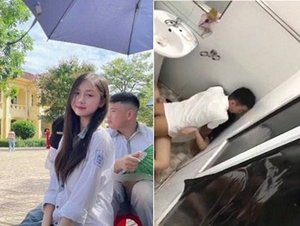 Cặp đôi tuổi học sinh lén lút địt nhau – Clip Sex 18+
